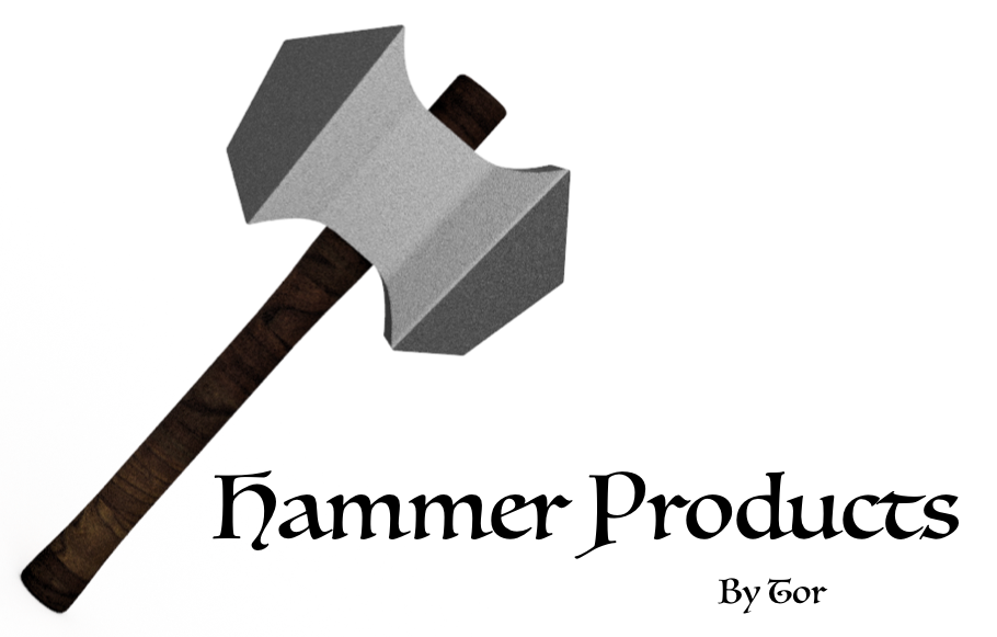 Hammerproduktene med ny logo!